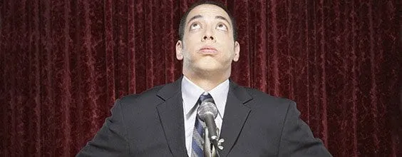 presenting is stressful