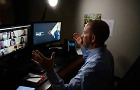 virtual public speaking presentations