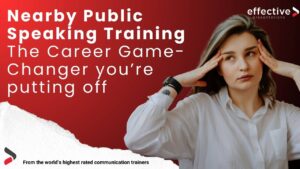 public speaking training program with live audience practice