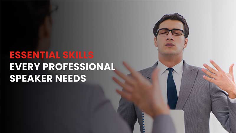 Professional Speaking Training: How to Build a Successful Speaking Career 2 essential skills every professional